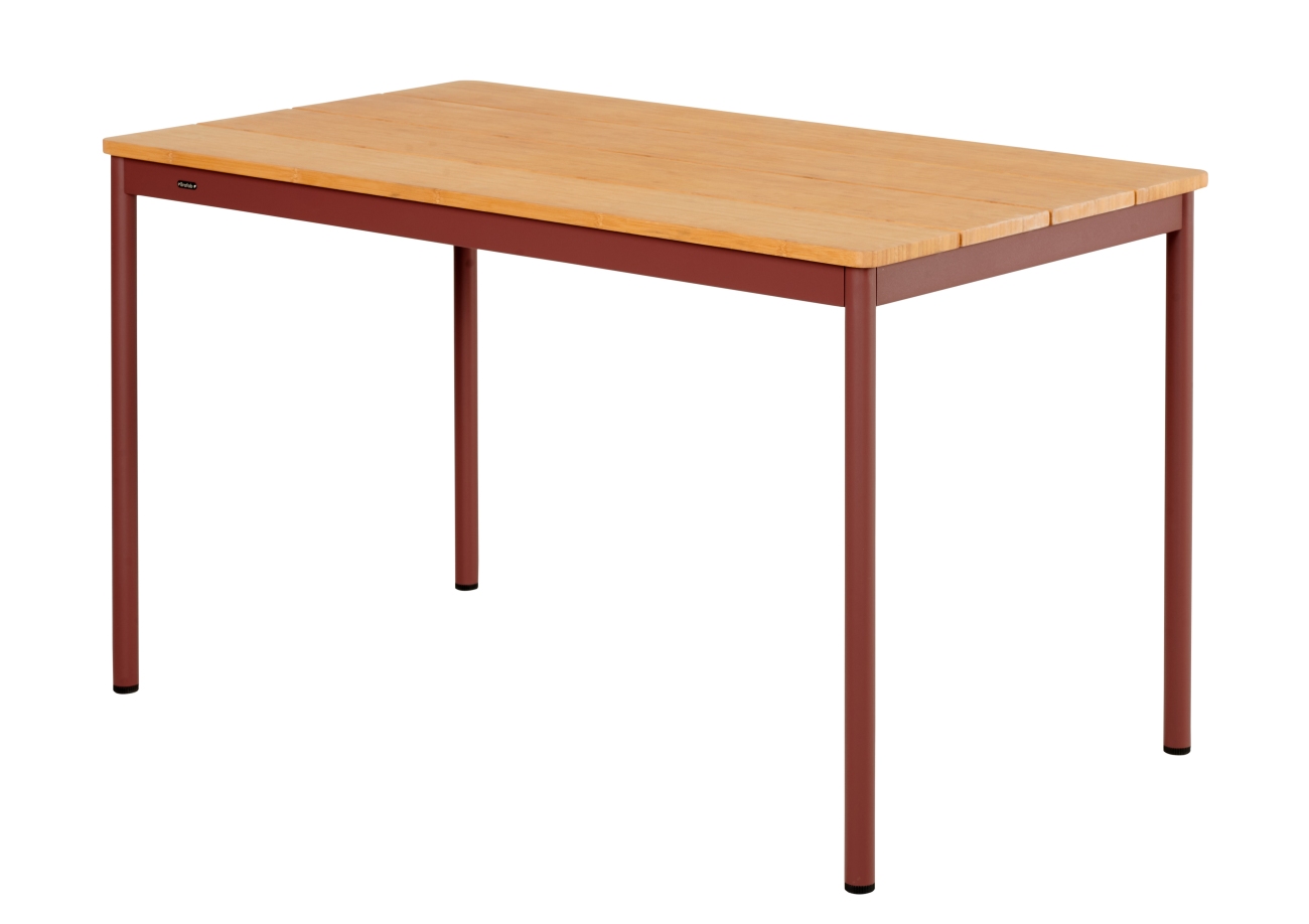 Gartenesstisch Nox 125x70 cm, Rot Gartenesstisch Nox 125x70 cm, Rot